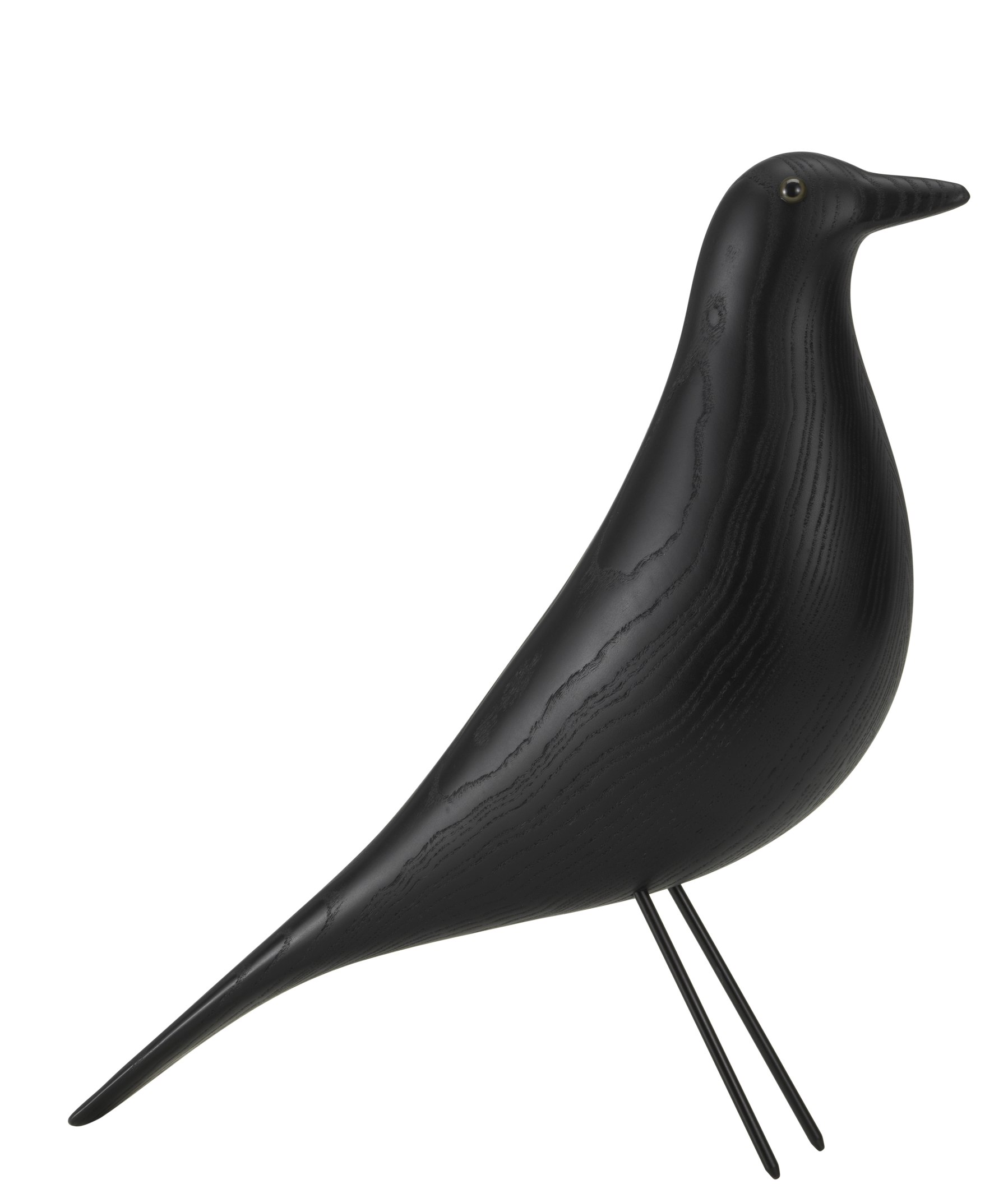 Eames House Bird Skulptur Esche schwarz Vitra NEUE VERSION