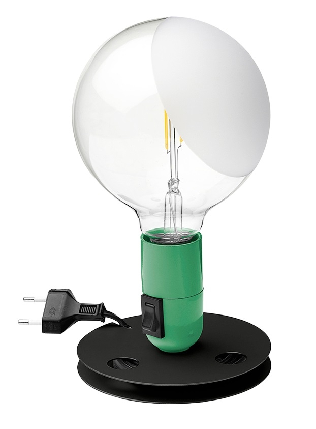 Lampadina LED Tischleuchte Grün Flos EINZELSTÜCK