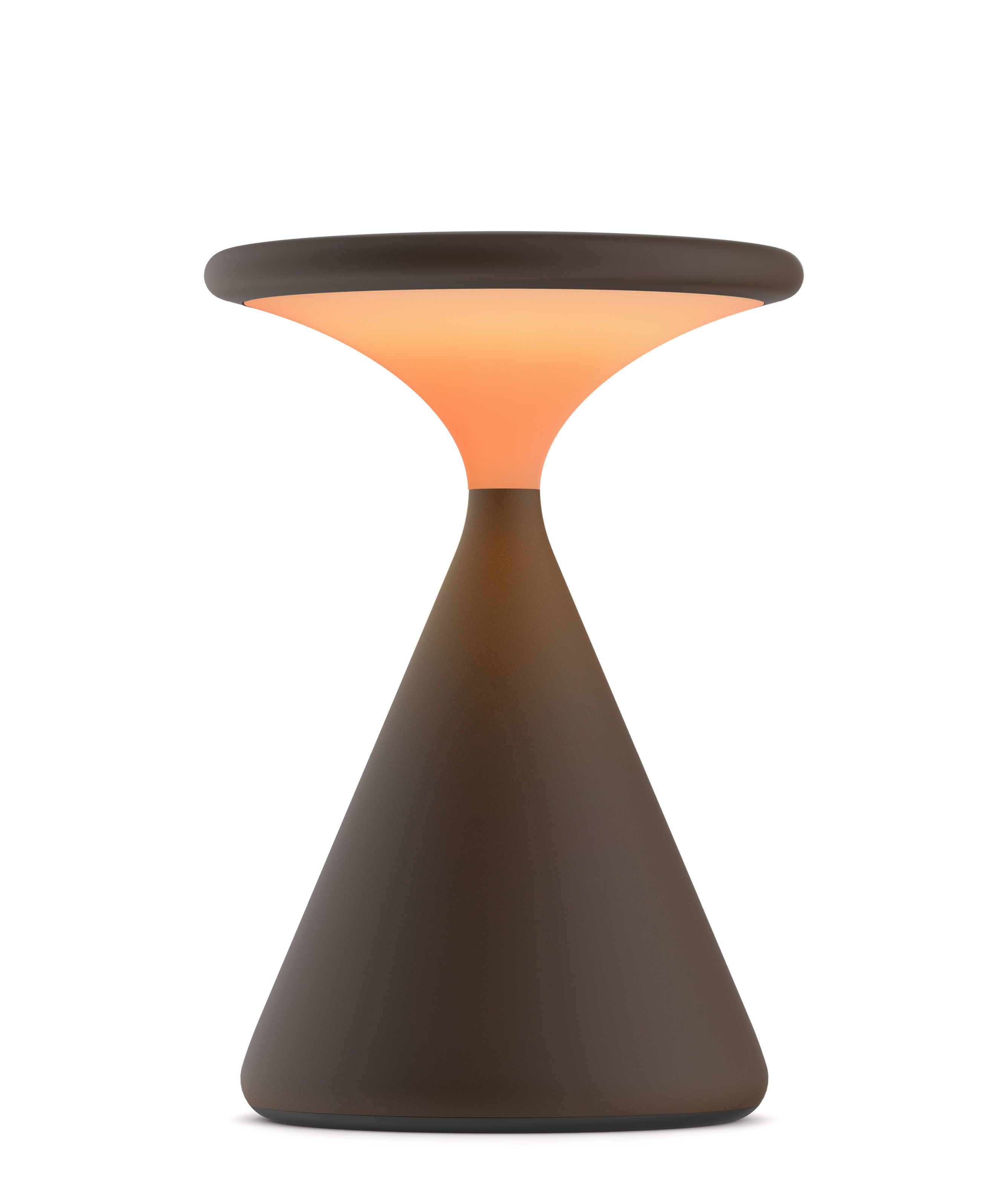 Salt Akkuleuchte / Tischleuchte Chocolate Grau