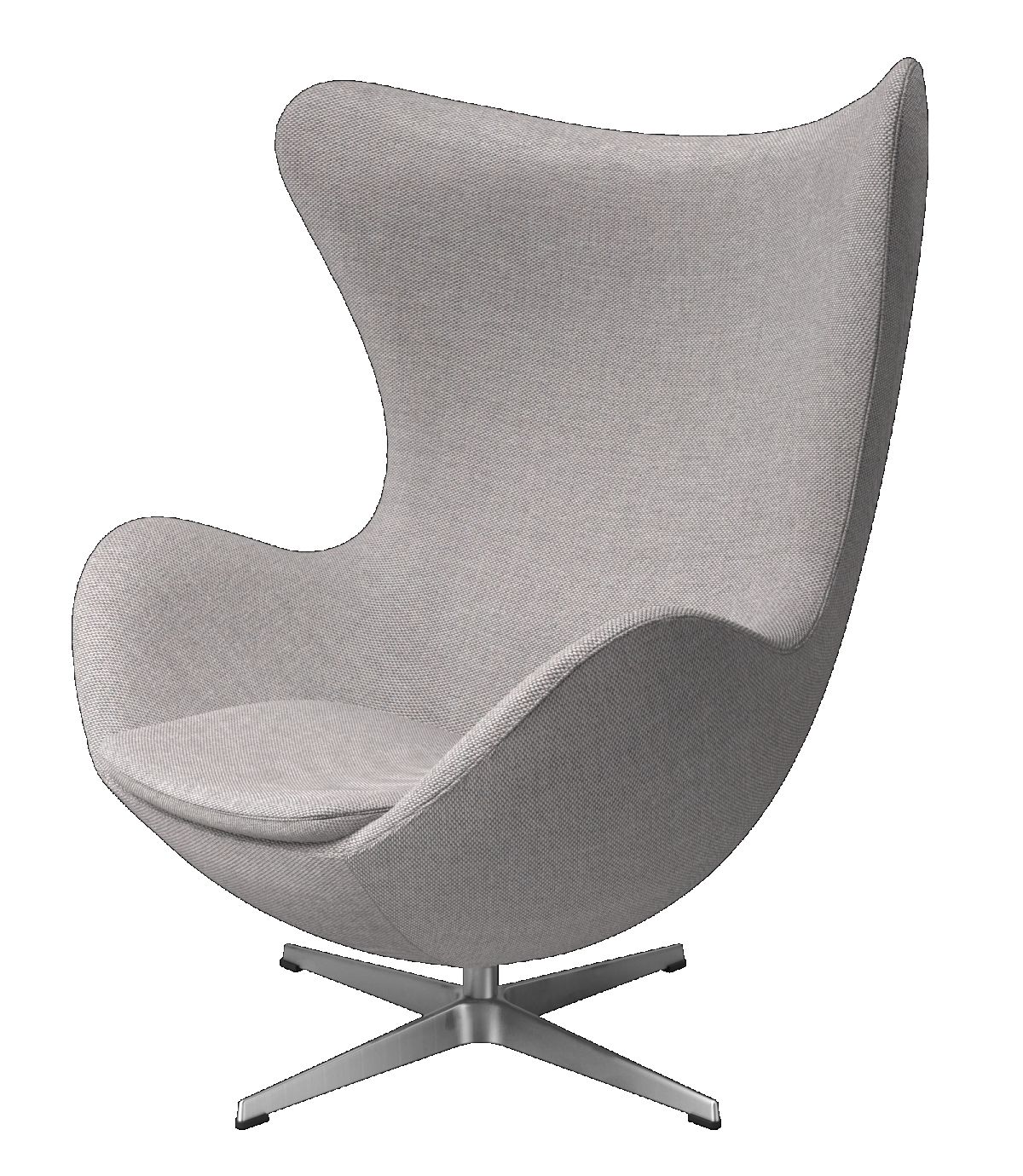 Egg Chair mit Hocker Re-wool Textile Stoff Fritz Hansen 