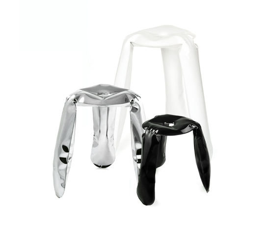 Plopp Chippensteel / Kitchen Hocker von Zieta