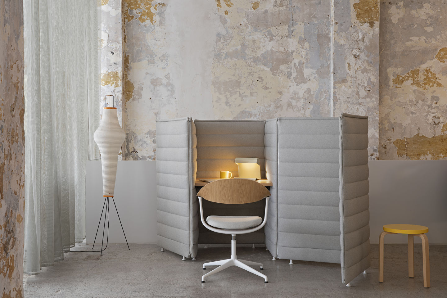 Alcove Plus Paravent 2-teilig Vitra