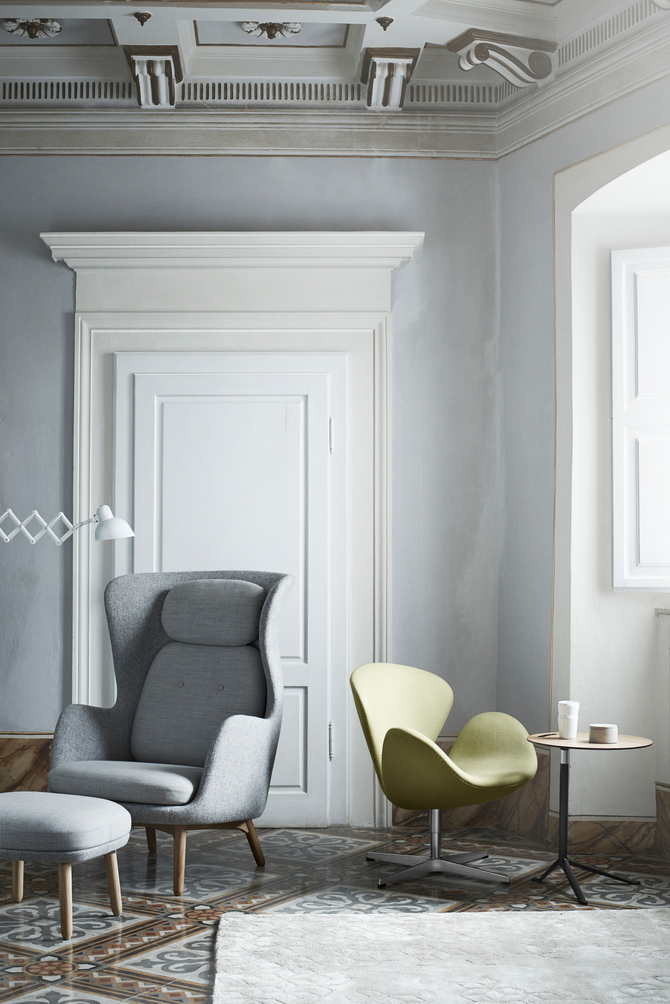 6718 Scherenleuchte KAISER idell Fritz Hansen