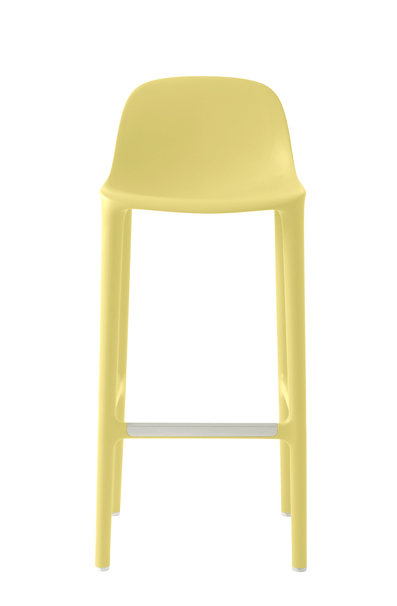 Broom Barstool Barhocker Buttergelb Emeco