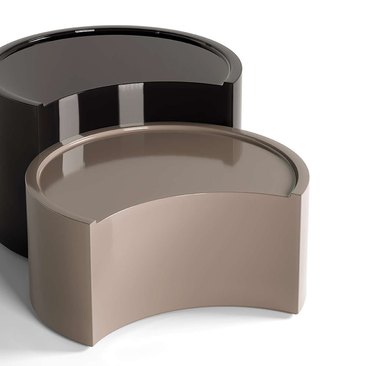 Low Bol Tavolino Beistelltisch / Couchtisch Zanotta