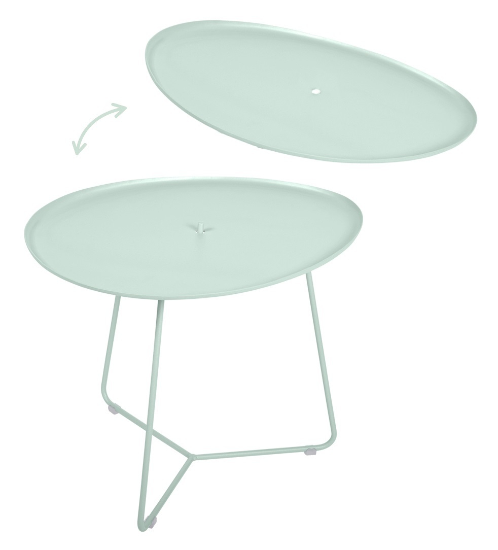 Cocotte kleiner Outdoor Tisch Fermob Mohnrot Cocotte kleiner Outdoor Tisch Fermob Mohnrot