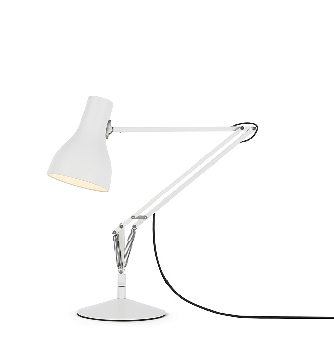 Type 75 Desk lamp Tischleuchte Anglepoise Alpine weiß