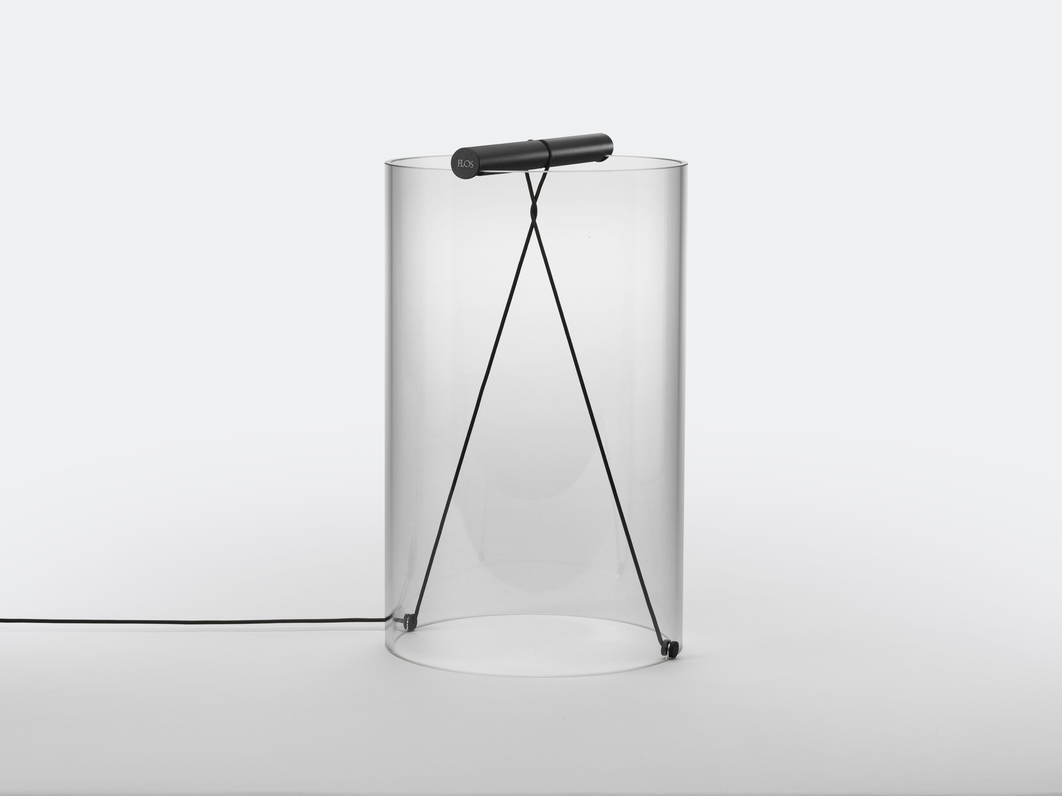 To-Tie T2 LED Tischleuchte Flos Schwarz eloxiert