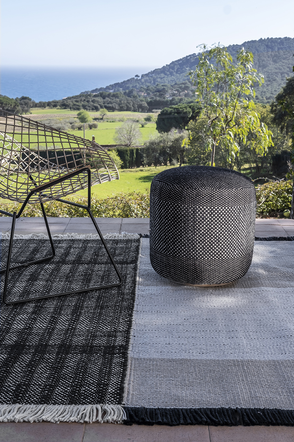Tres Outdoor Pouf Hocker Nanimarquina