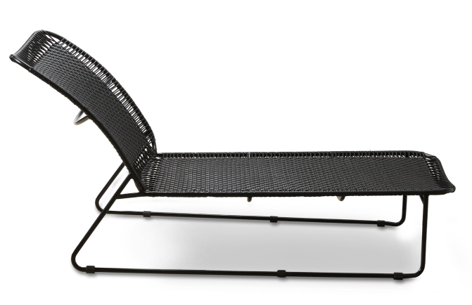 Cielo Daybed Lieg Outdoor ames Schwarz - Schwarz