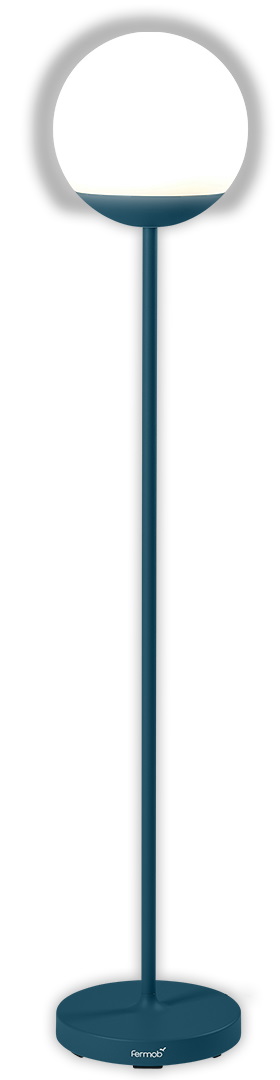 Mooon! Stehleuchte H 134 Fermob Acapulcoblau