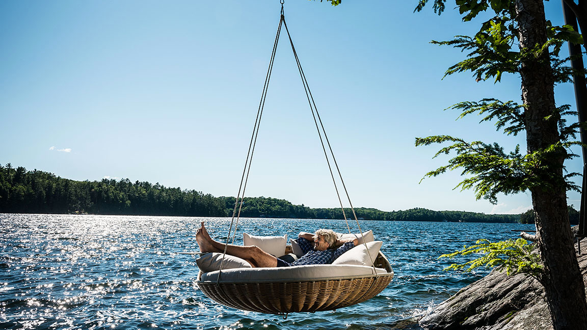Rückenkissen für Swingrest Hanging Lounger Dedon