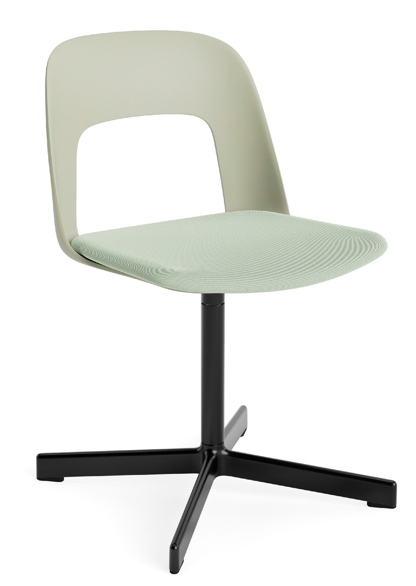 Layout Side Chair 133 4-Stern Drehfuß Stuhl Hay