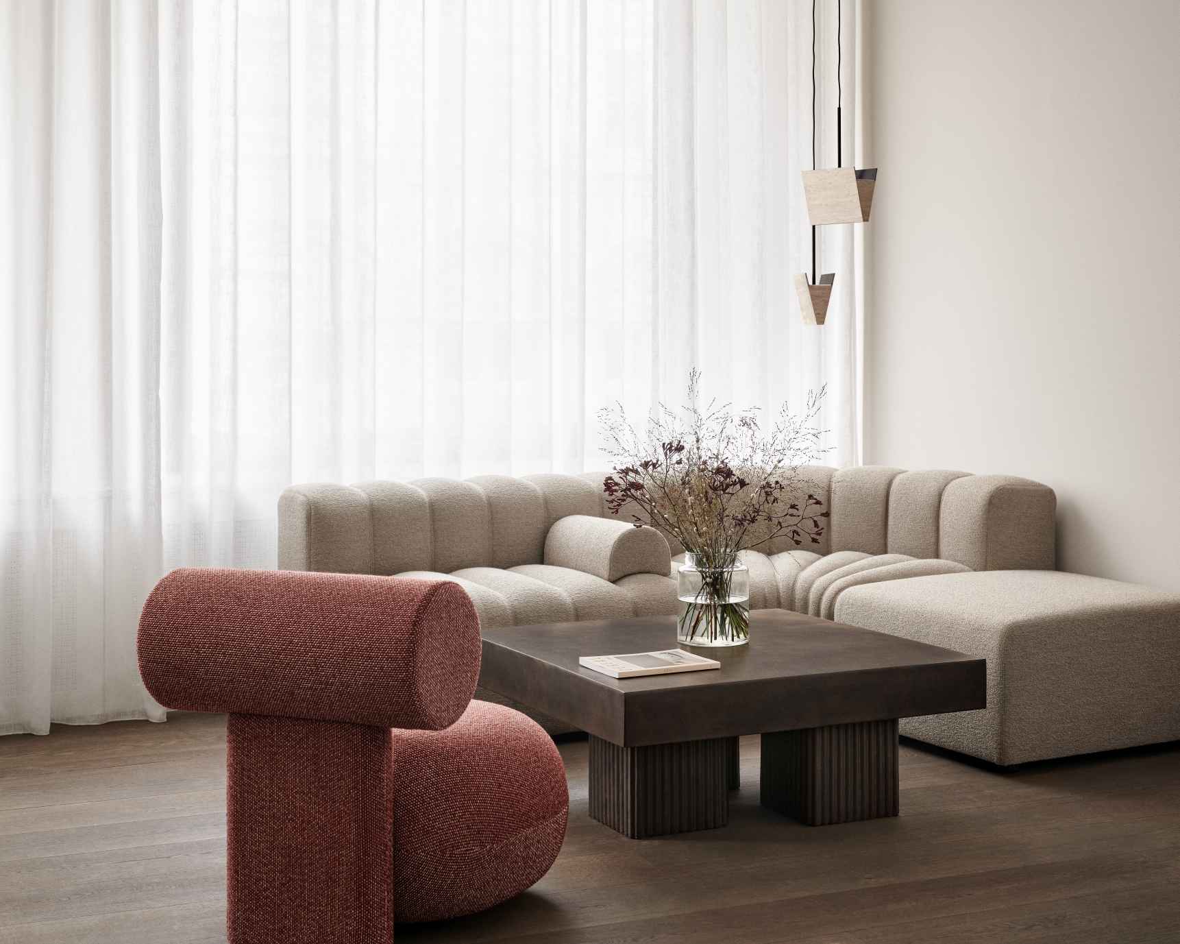 Hippo Lounge Chair Sessel Vollgepolstert NORR11