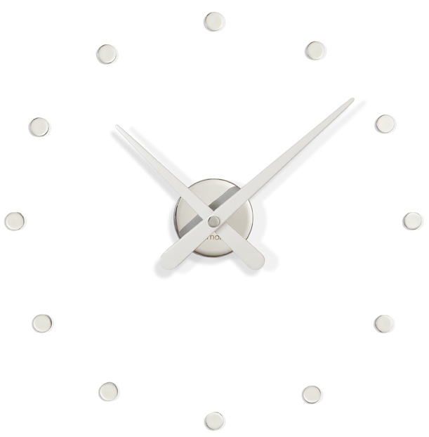 Rodón mini L Wanduhr weiss nomon