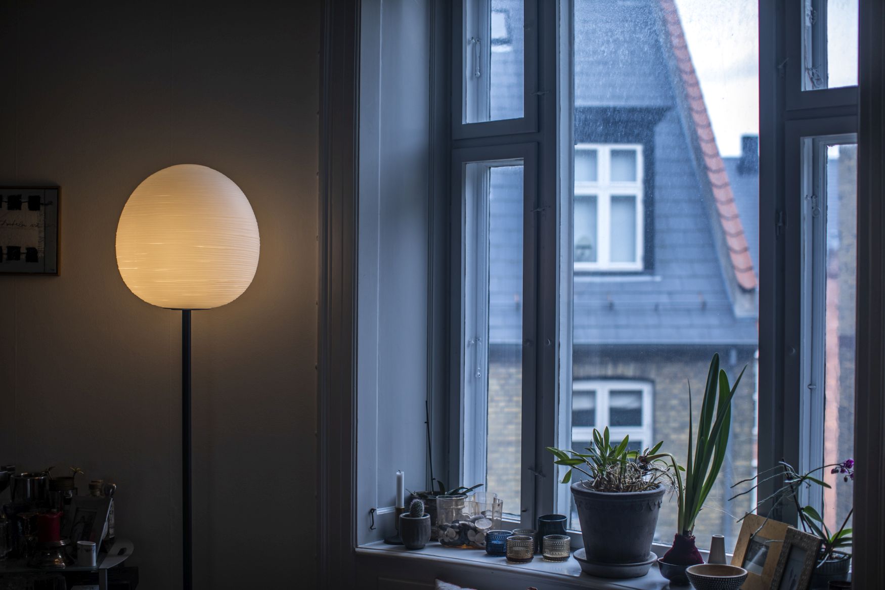 Rituals XL Stehleuchte Weiß Foscarini