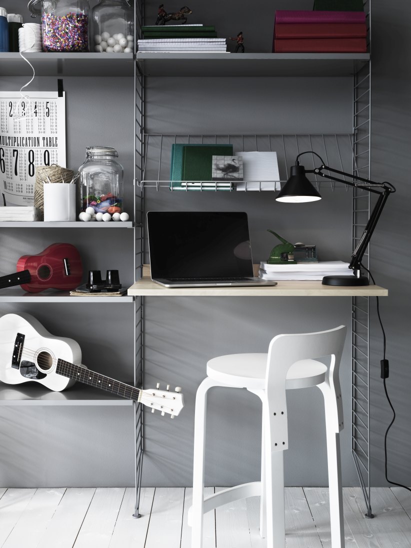 Arbeitsplatz KONFIGURATIONEN W4 String Furniture