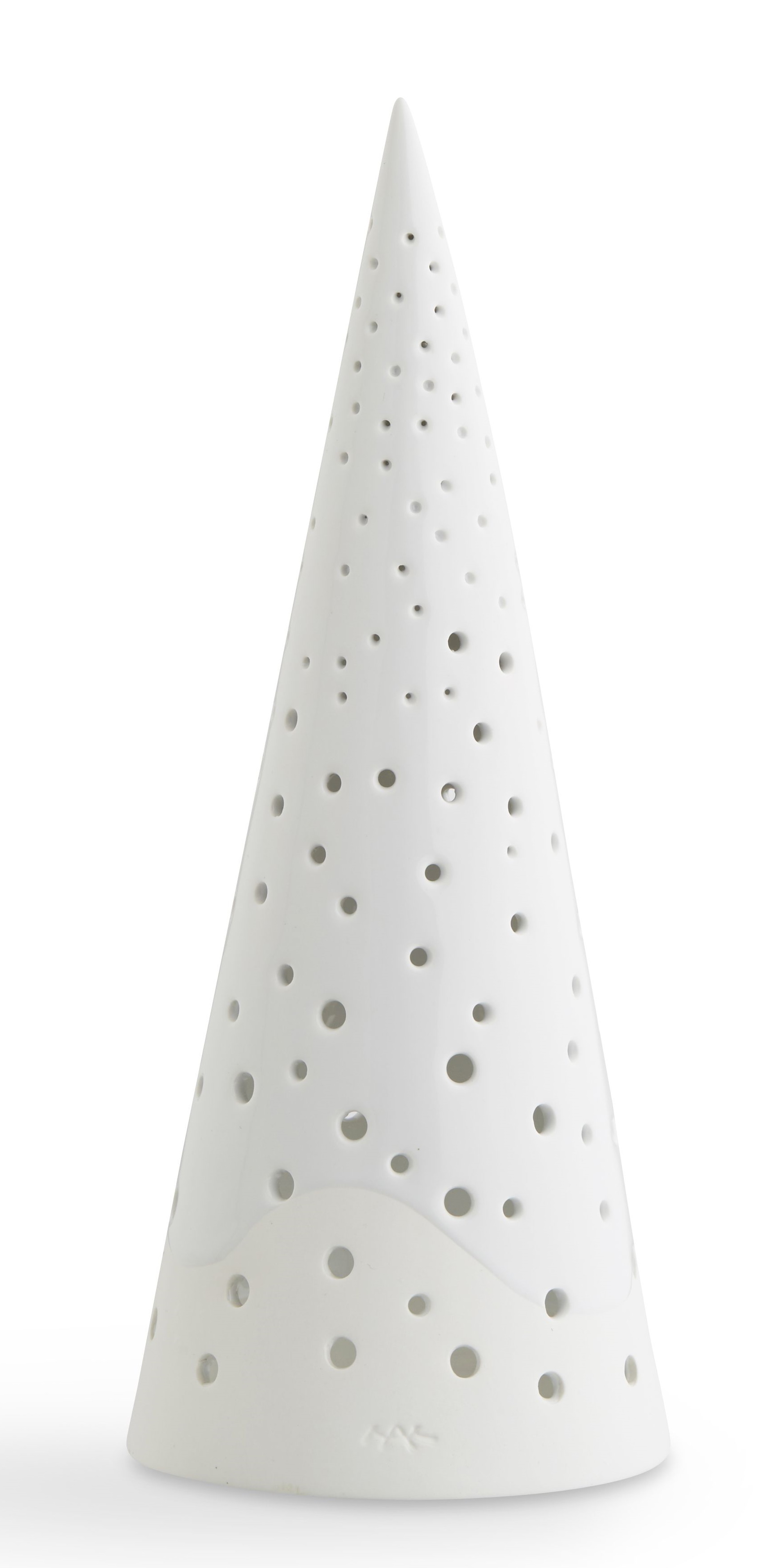 Nobili Teelichthalter H 25,5 cm Schneeweiß Kähler EINZELSTÜCK