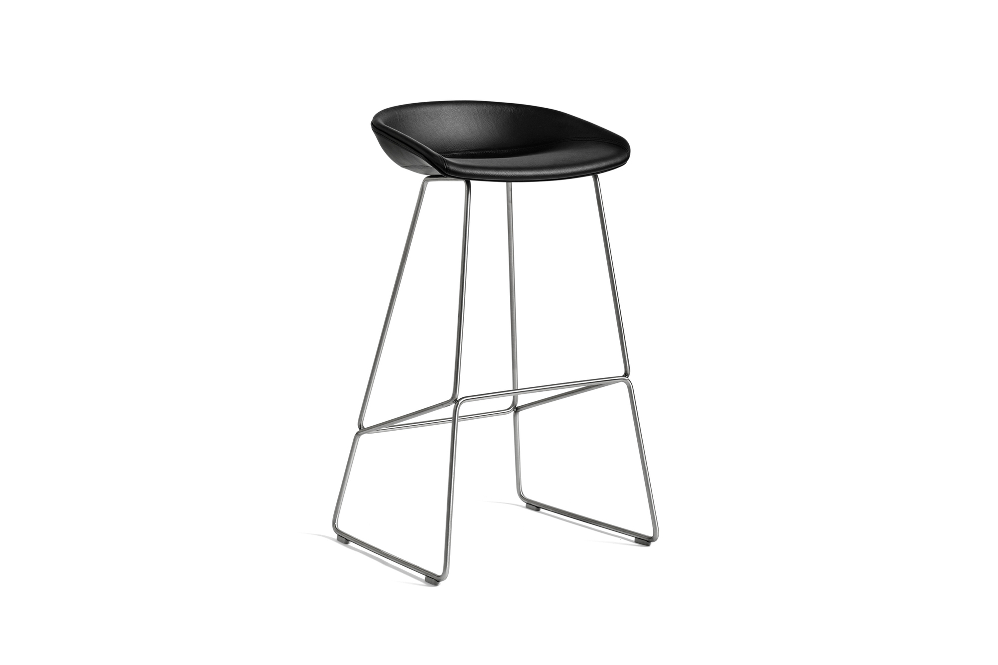 About a Stool AAS 39 / AAS39 Barhocker mit Vollpolster Hay