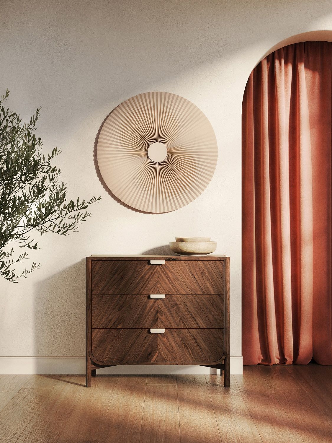 Carmen Wall lamp Wandleuchte 90 cm Hartô 