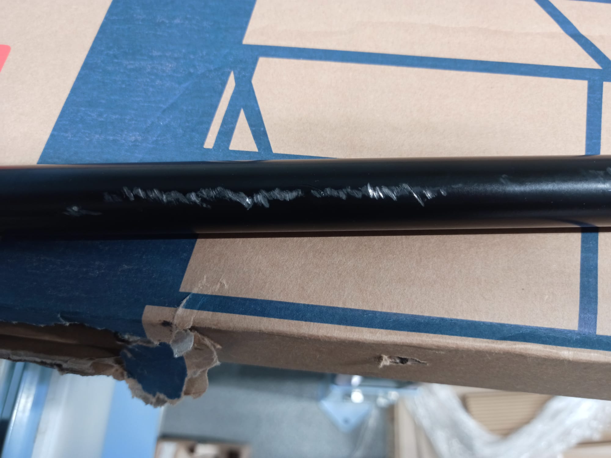 Eiermann 3 Tischgestell farbig SCHWARZ 58x29 cm Richard Lampert MÄNGELEXEMPLAR  1