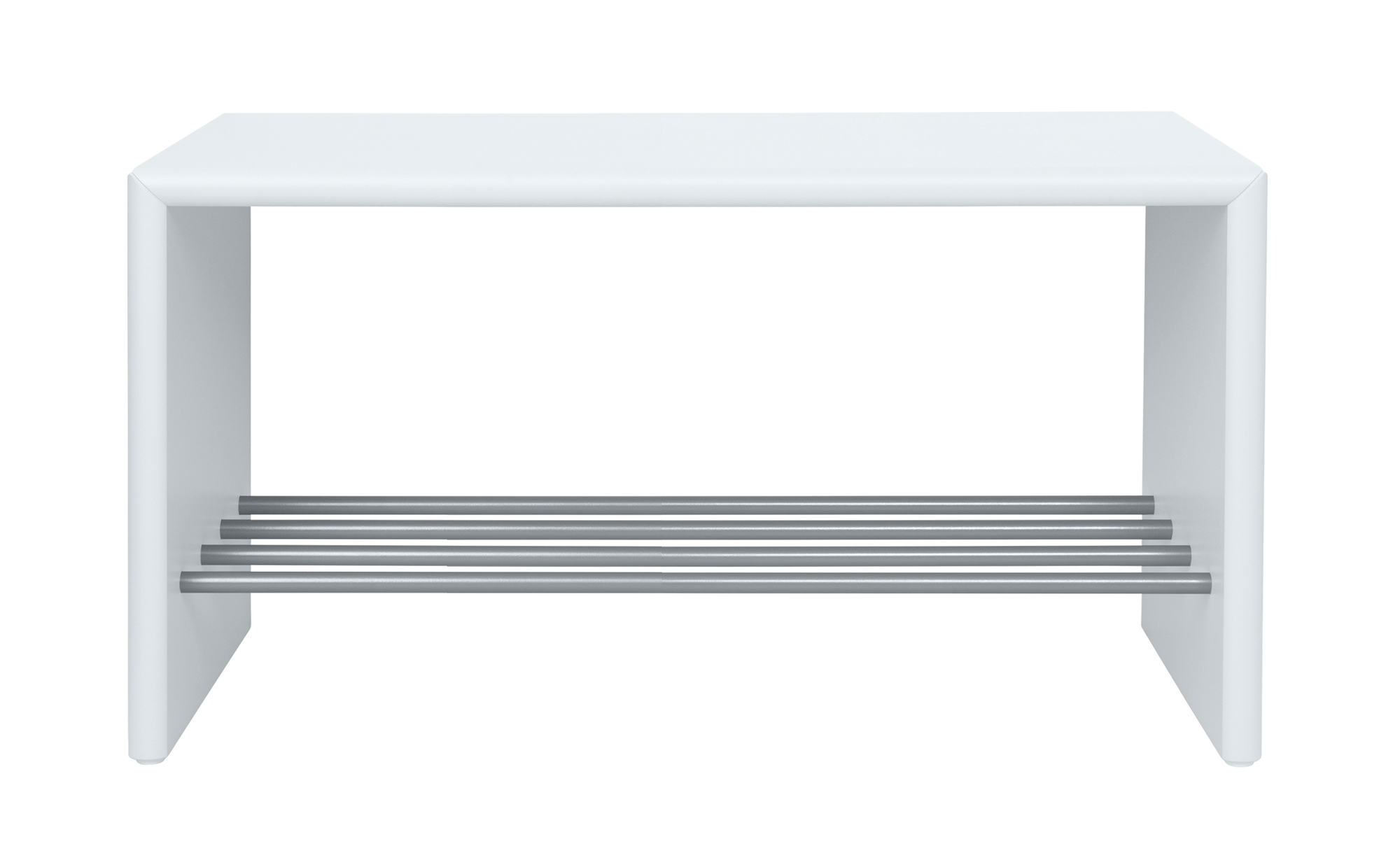 Shoe Bench Schuhbank 80 cm New White Montana