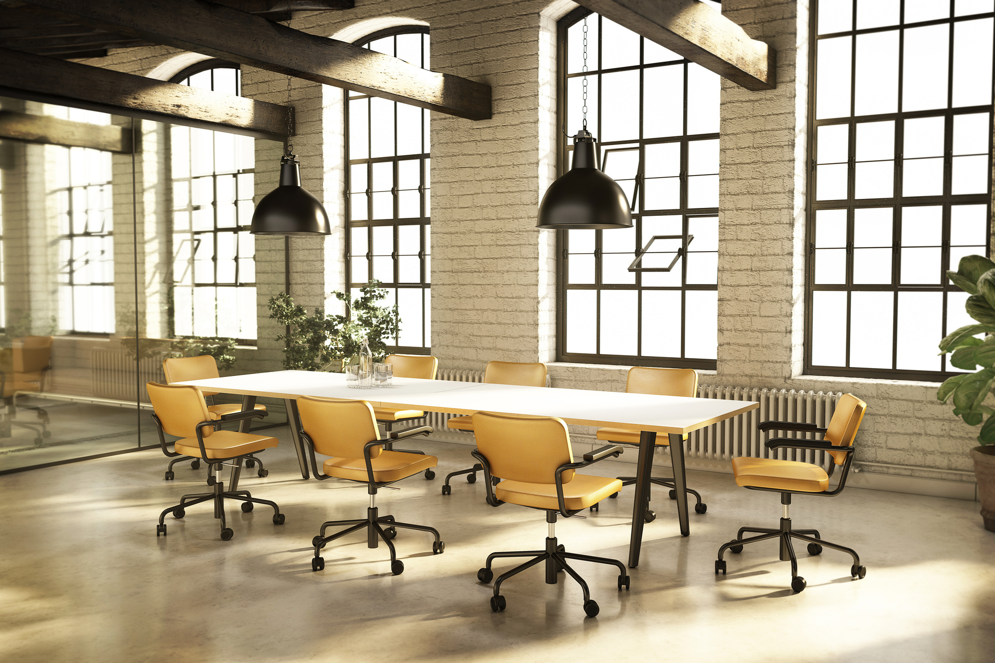 S 64 PVDR Atelier Drehstuhl Thonet