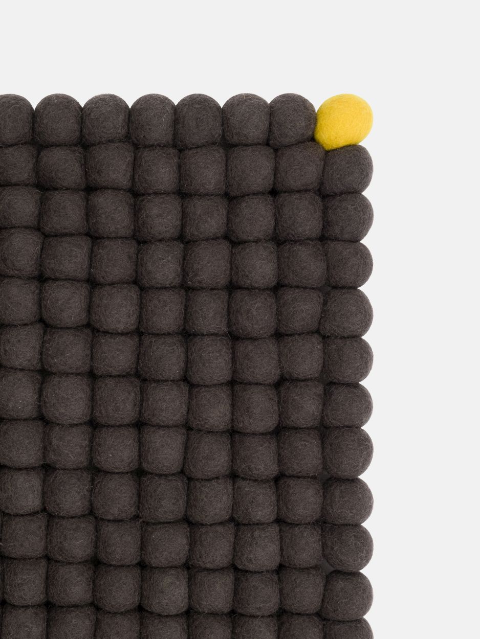 Big One Rechteckig Filzteppich 180 x 260 cm myfelt Anthrazit