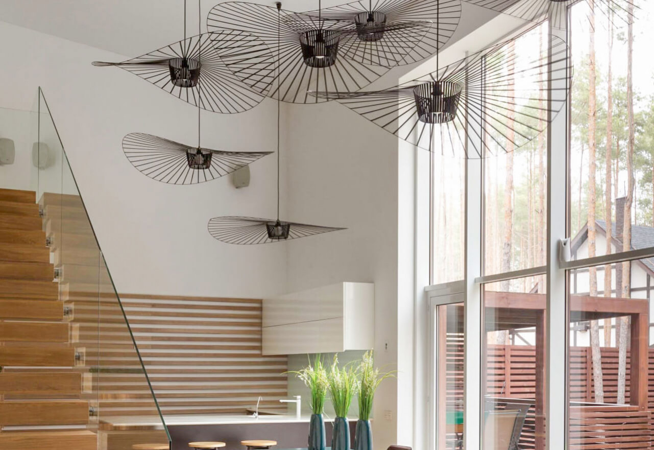 Vertigo Pendelleuchte Medium Kobaltblau Petite Friture