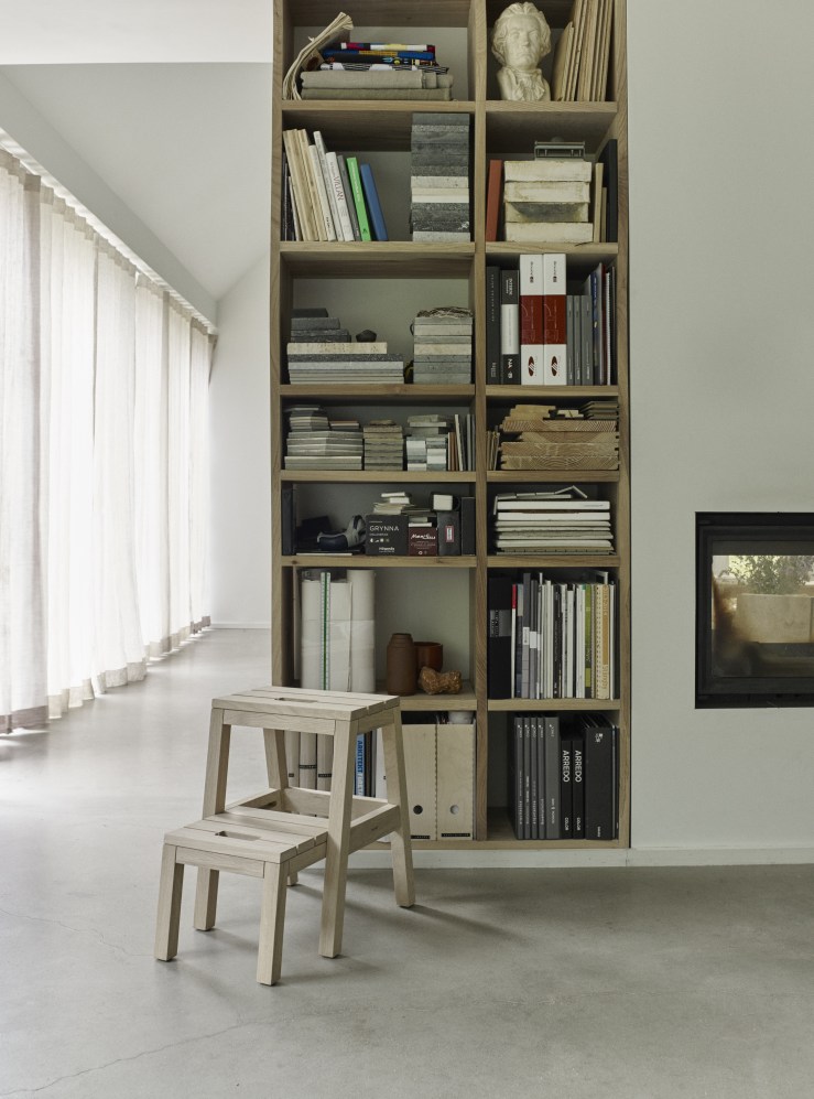 Dania Step Ladder Trittleiter Skagerak by Fritz Hansen