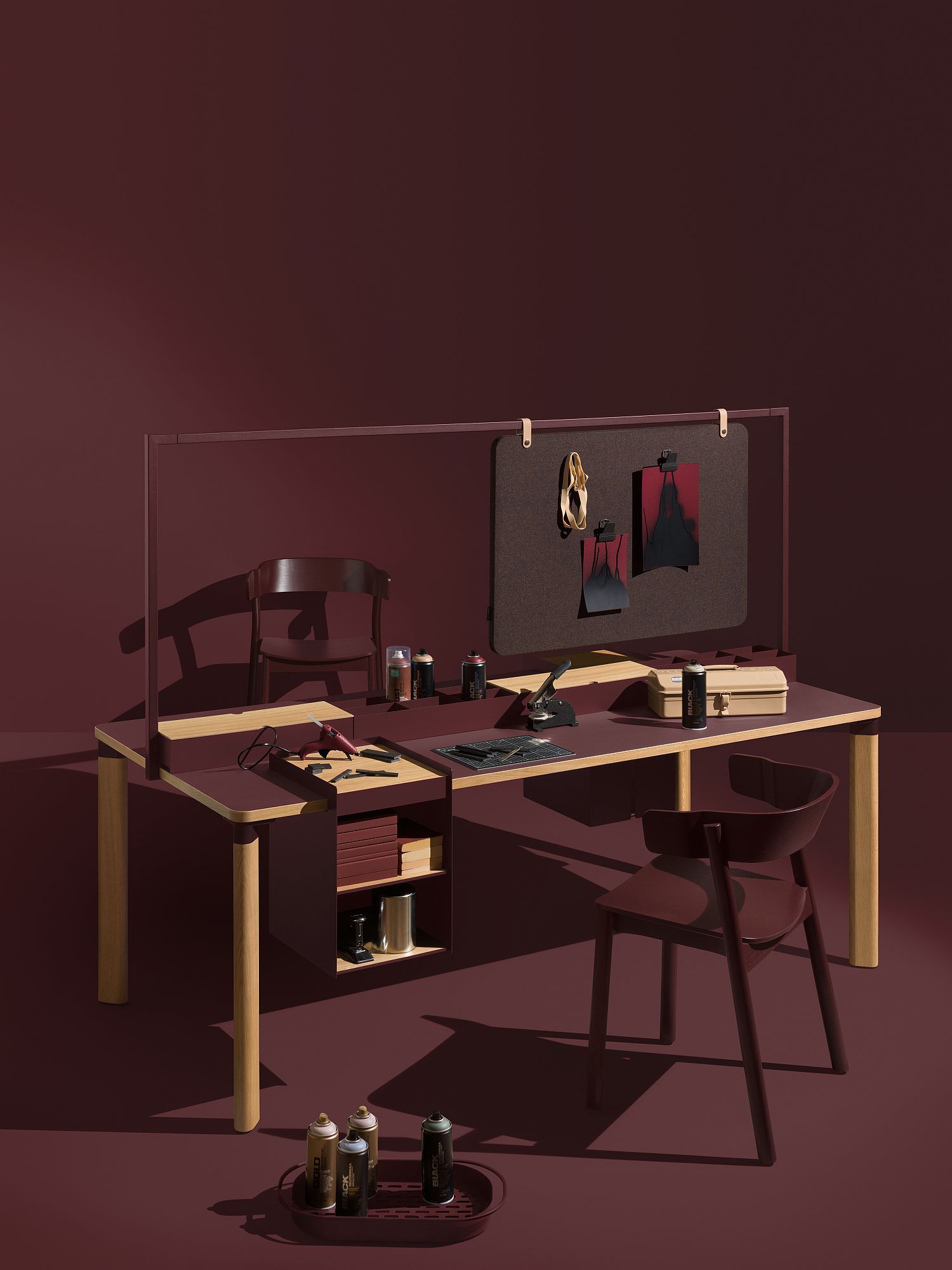 Enfold Table / Work Table Tisch Mizetto QUICK SHIP