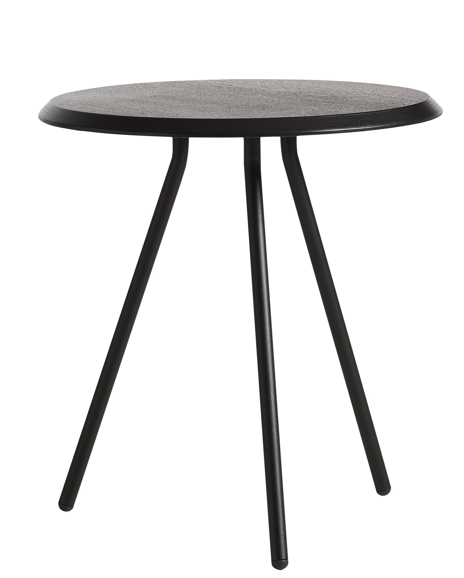 Soround Side Table Beistelltisch Ø45 x H49 cm Eiche Schwarz Woud EINZELSTÜCK