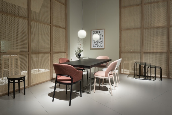 520 PF Polsterstuhl Thonet