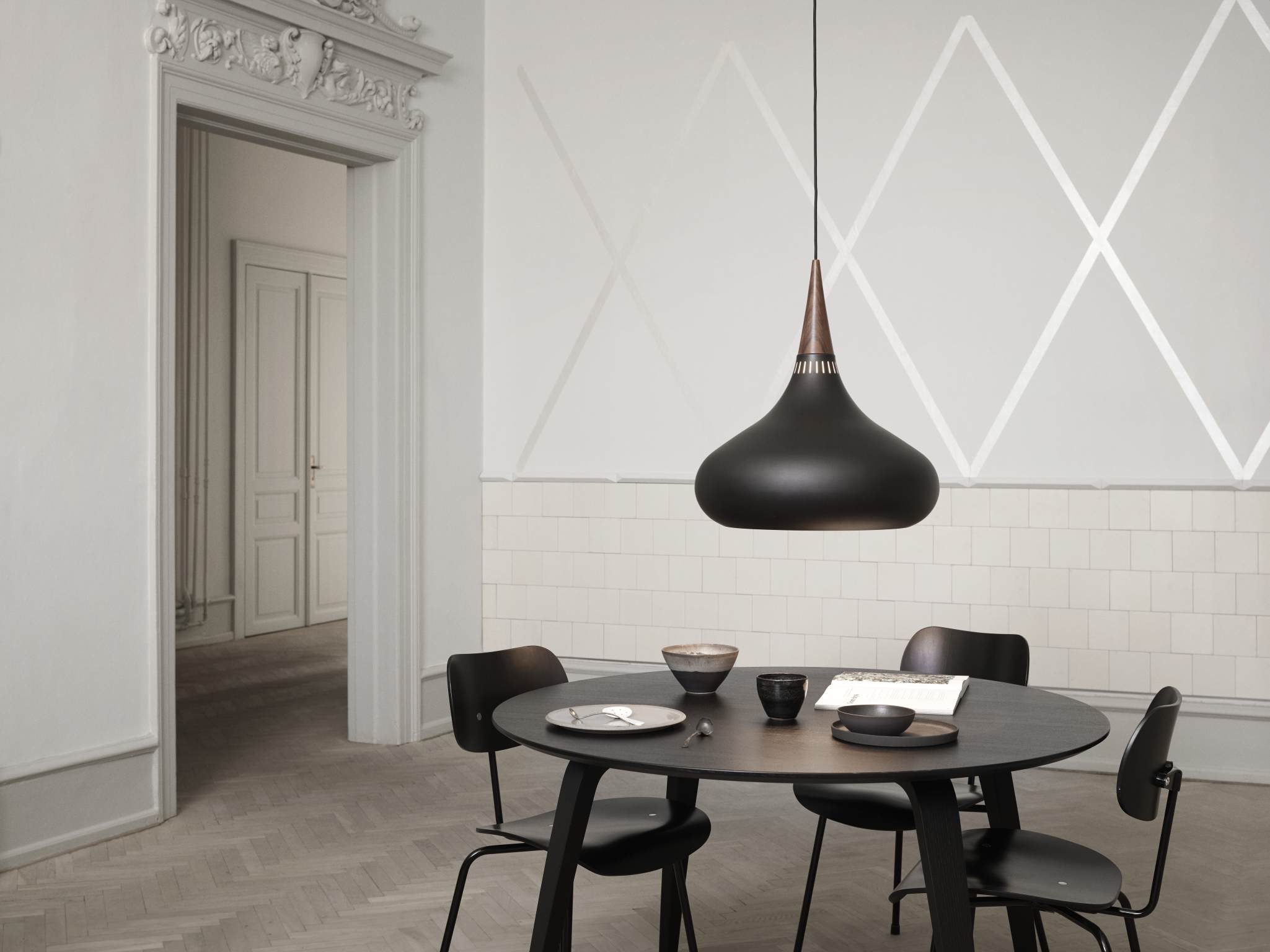 Orient Pendelleuchte SILBER Fritz Hansen EINZELSTÜCK