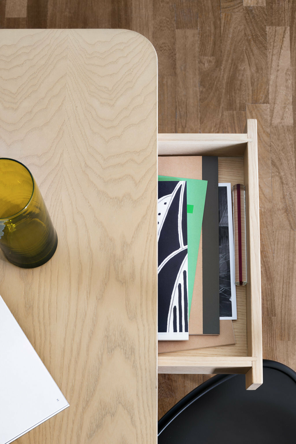 Allegory Desk Schreibtisch mit Schublade Wiener GTV Design Weiß