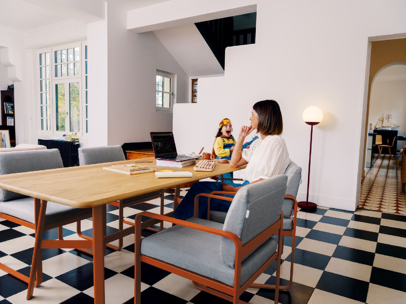 SO'O / SO O Esstisch aus Eiche 180 × 90 cm Indoor Fermob