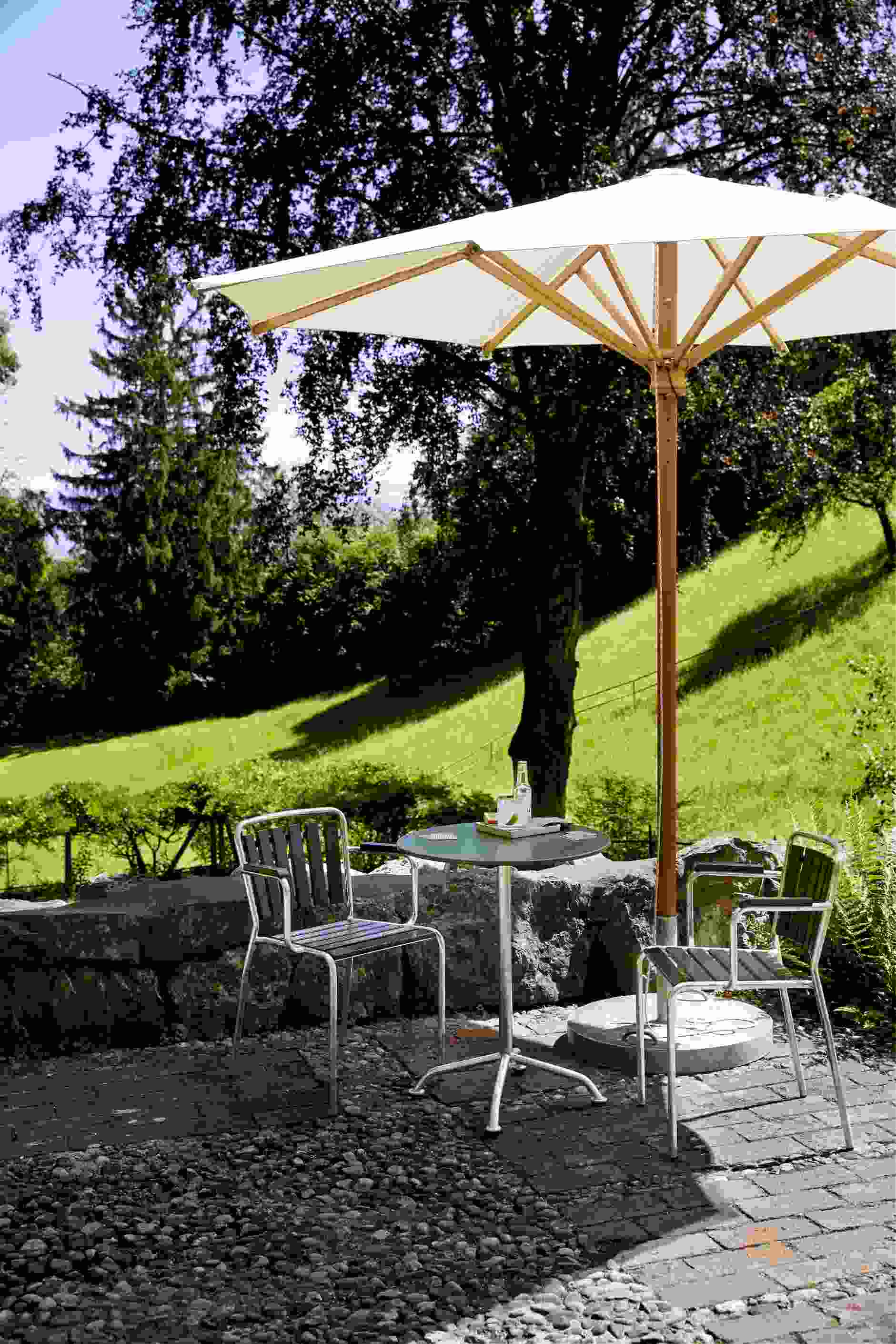 Haefeli Gartentisch Outdoor Ø 90 cm Embru 