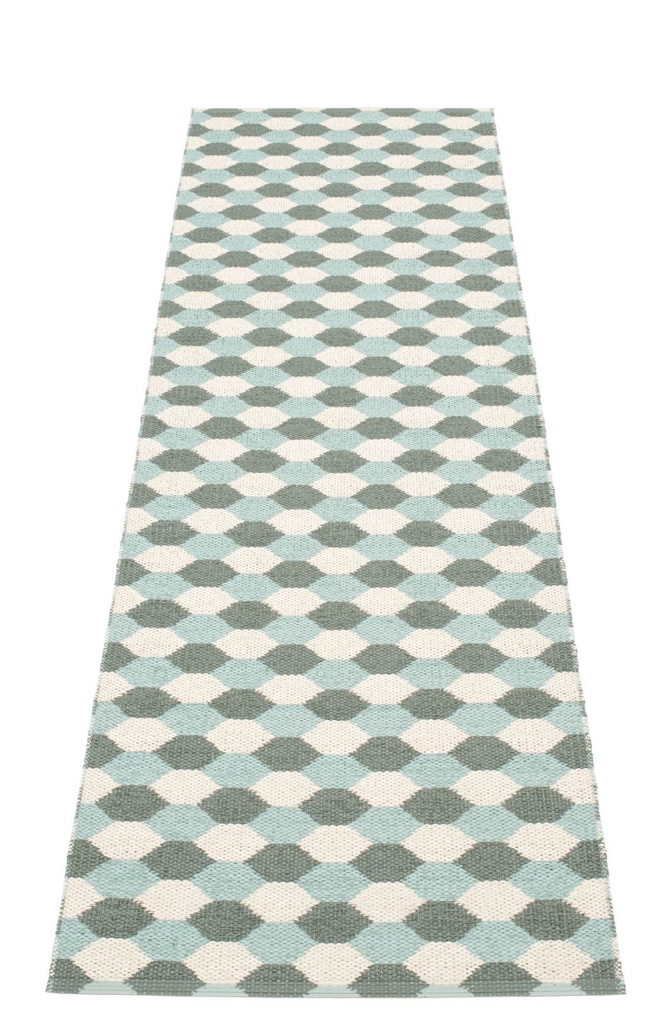 Dana Kunststoffteppich 70x250 grau Pappelina