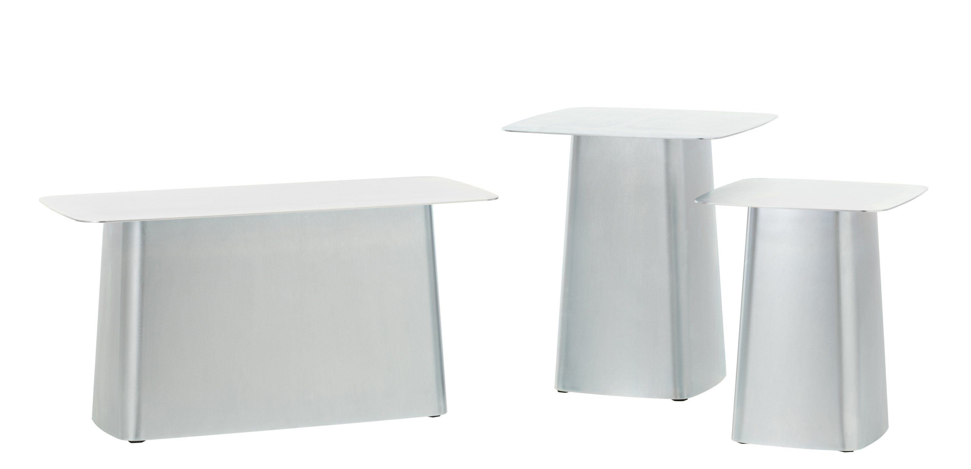 Metal Side Table Beistelltisch Mittel Verzinkt Outdoor Vitra