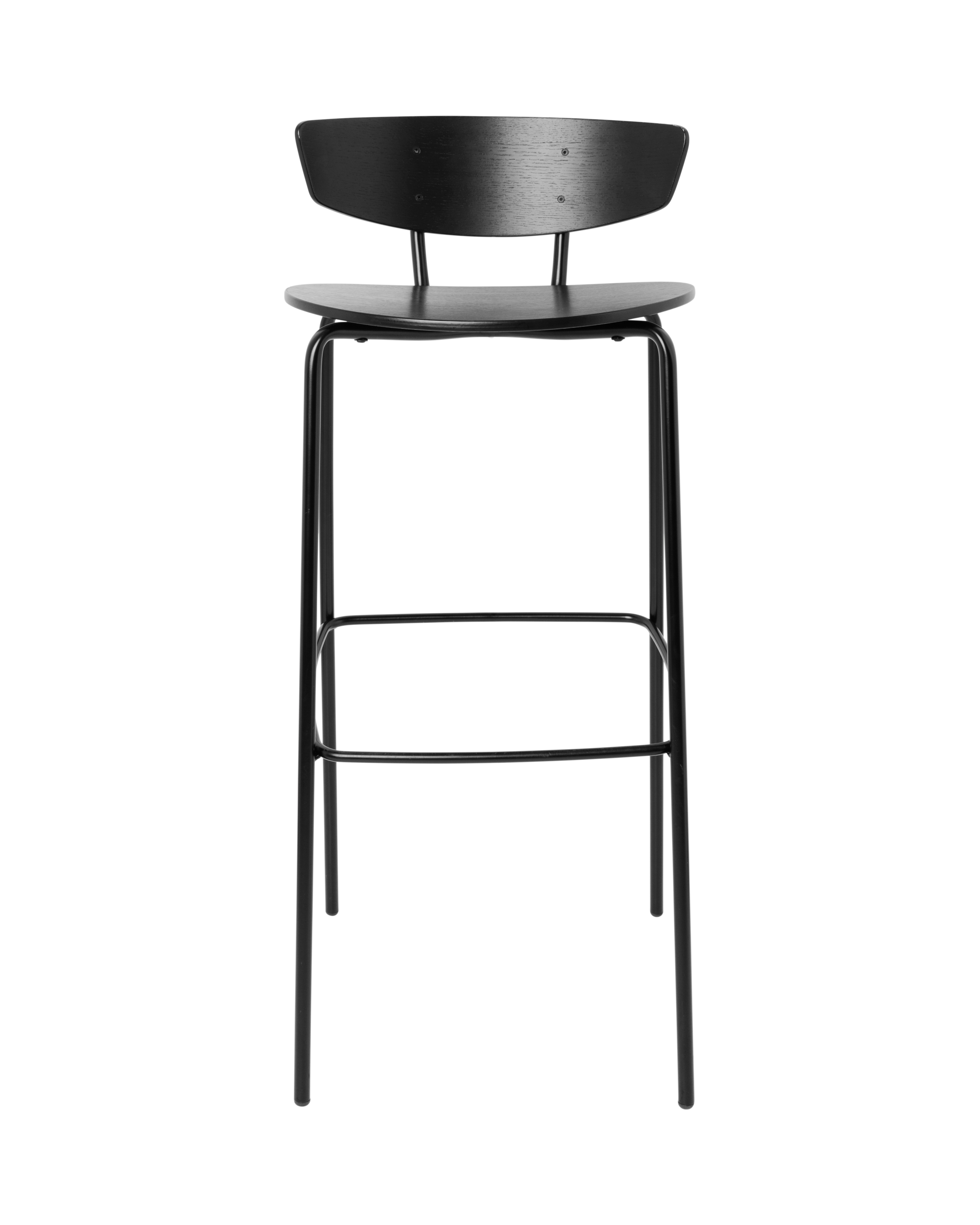 Herman Barstuhl Schwarz Ferm Living