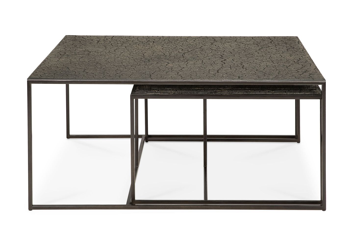 Pentagon Couchtisch 2er Set Whisky Ethnicraft