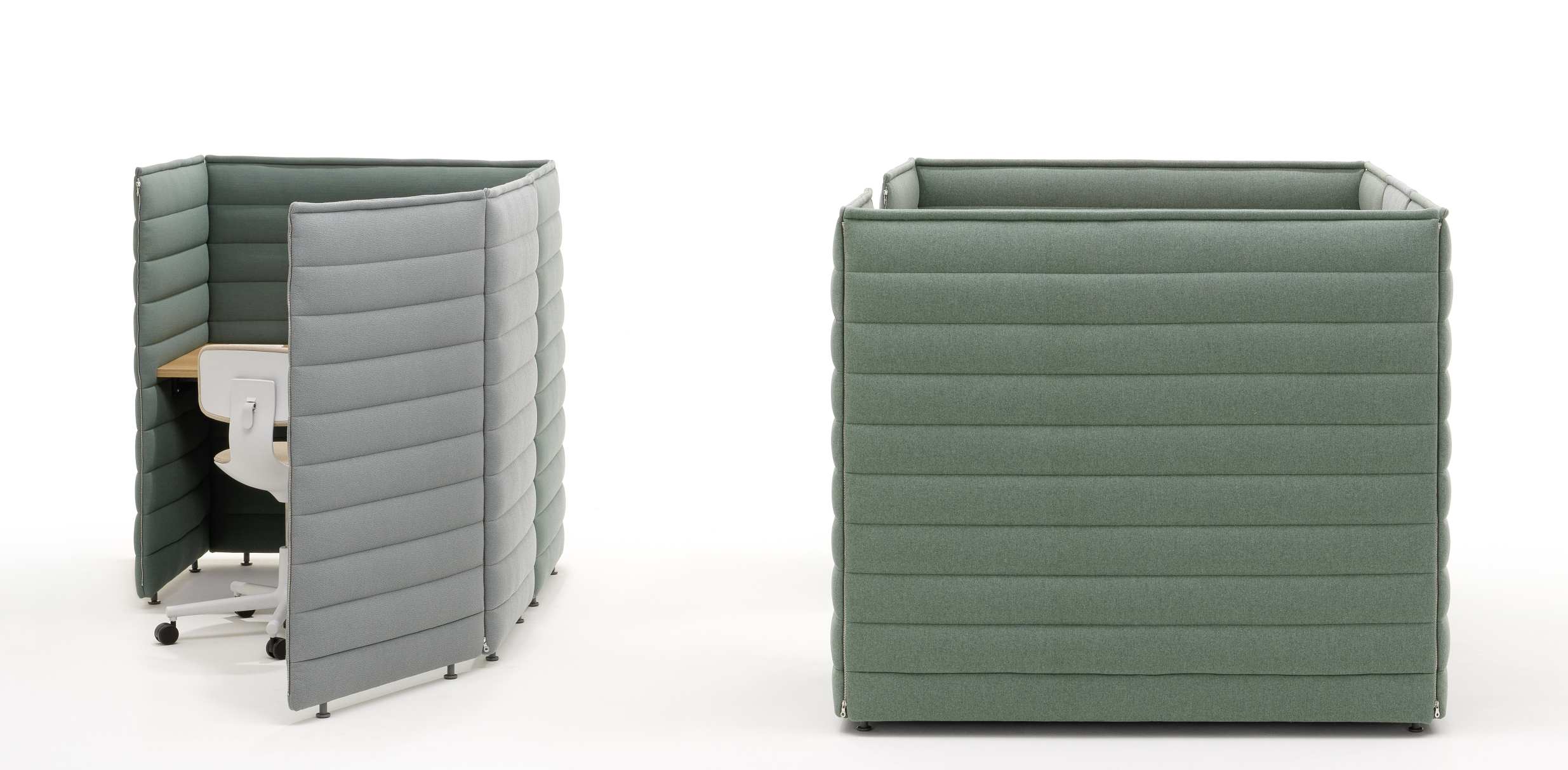Alcove Plus Desk Medium Schreibtisch Vitra