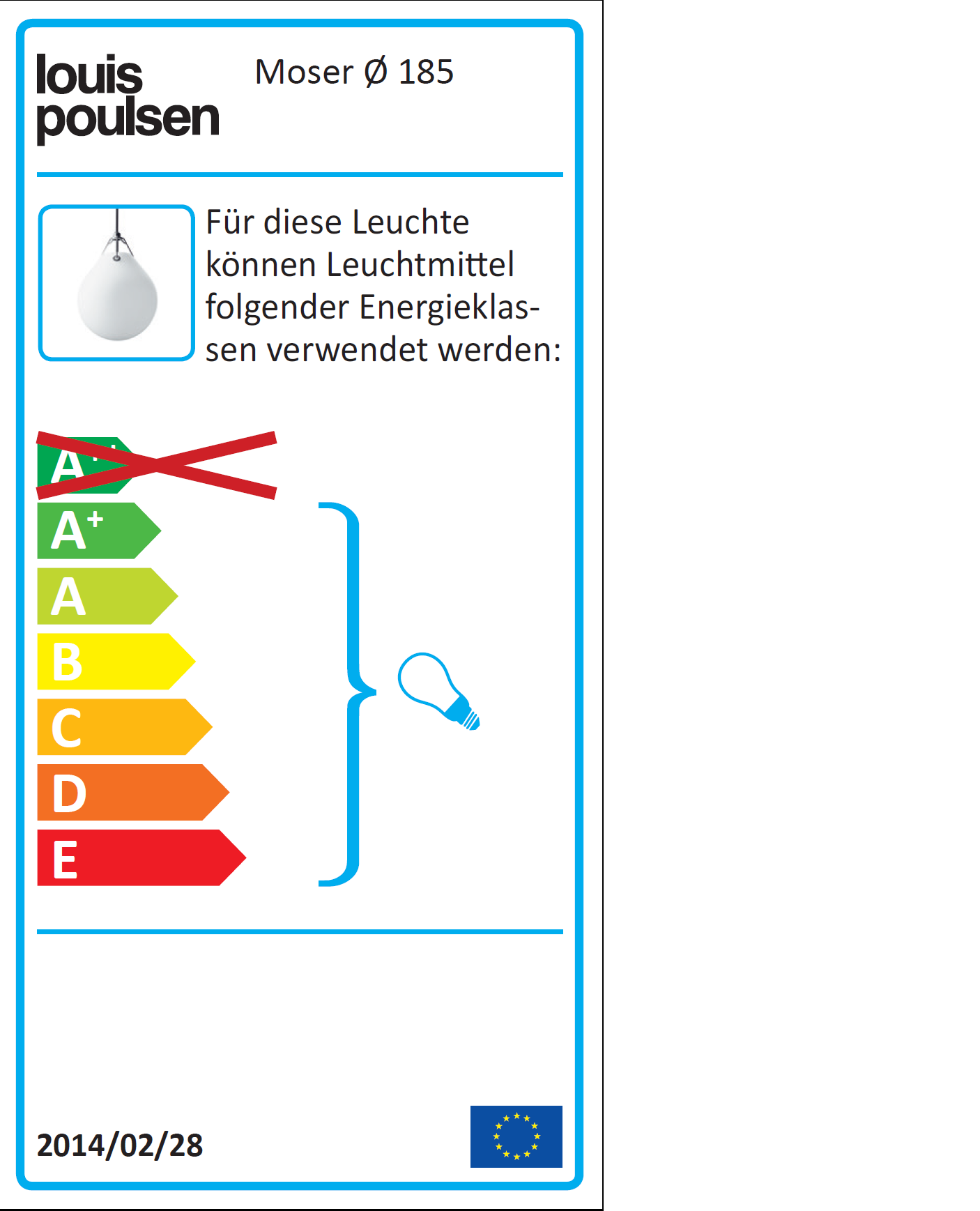 Moser Pendelleuchte Louis Poulsen