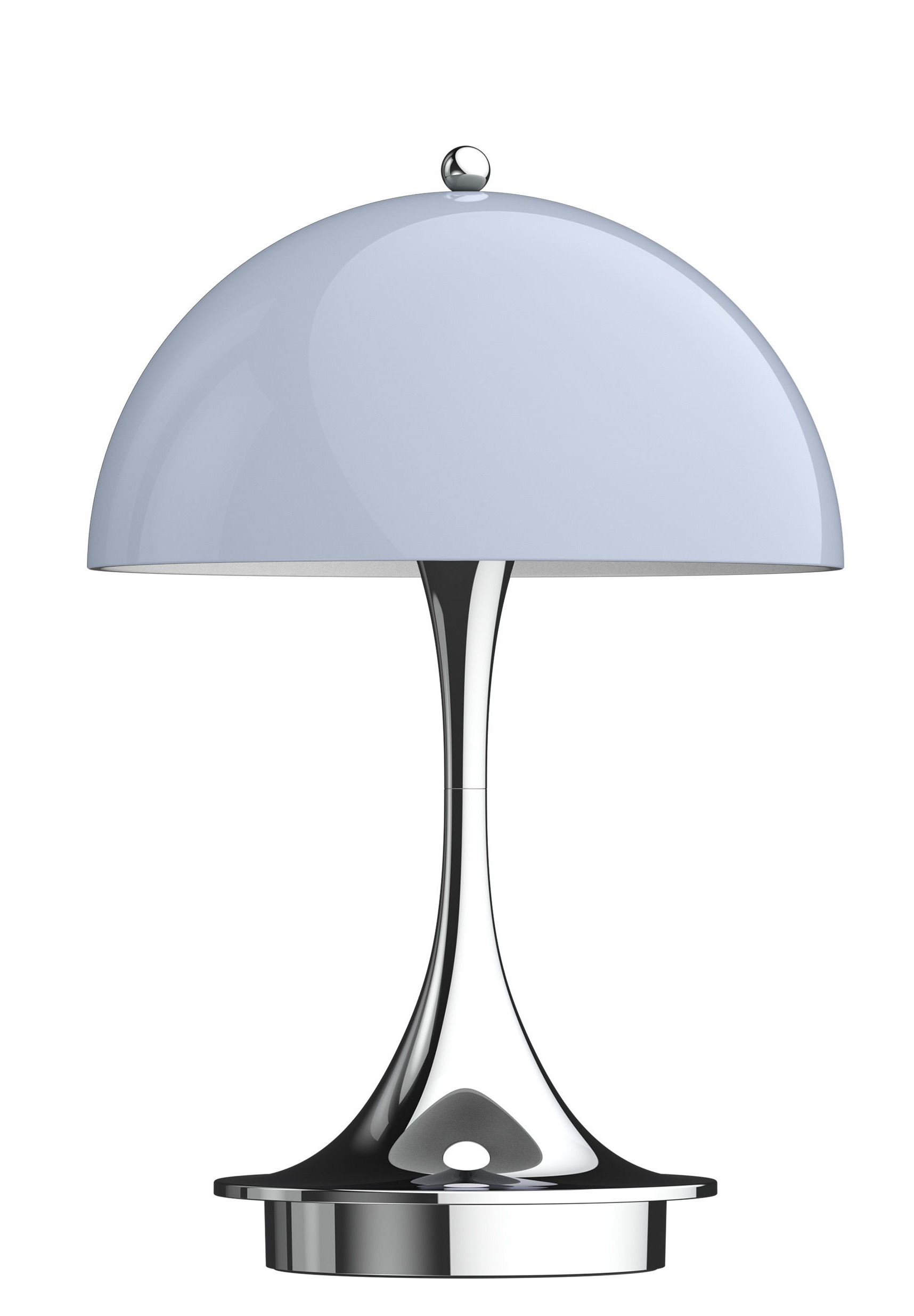 Panthella 160 Portable Akku LED-Tischleuchte Indoor/Outdoor Louis Poulsen Opal grau