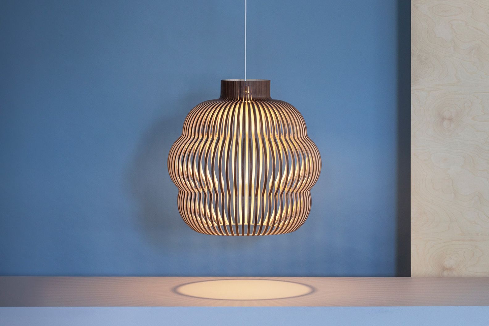 Kumulo 5200 Pendelleuchte Birke Secto Design