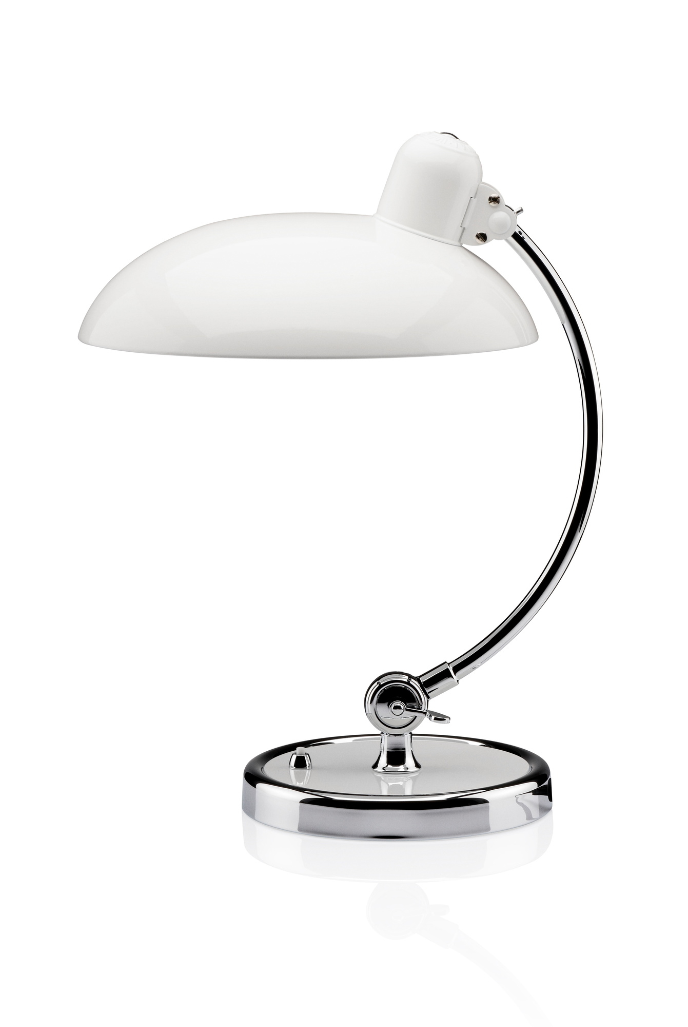 6631 T Luxus Tischleuchte KAISER idell Fritz Hansen weiß