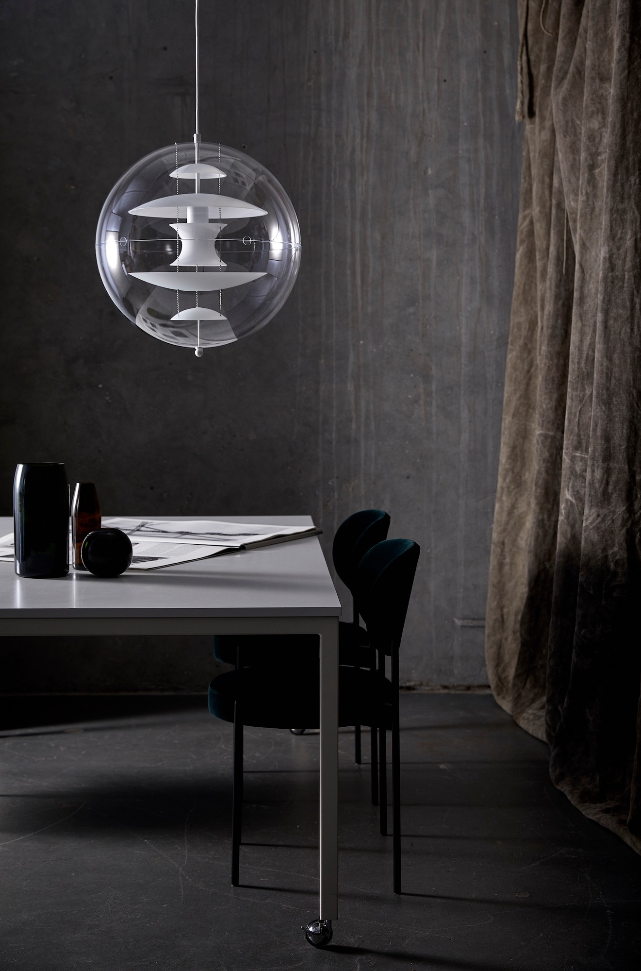VP Globe Glass Pendelleuchte Verpan