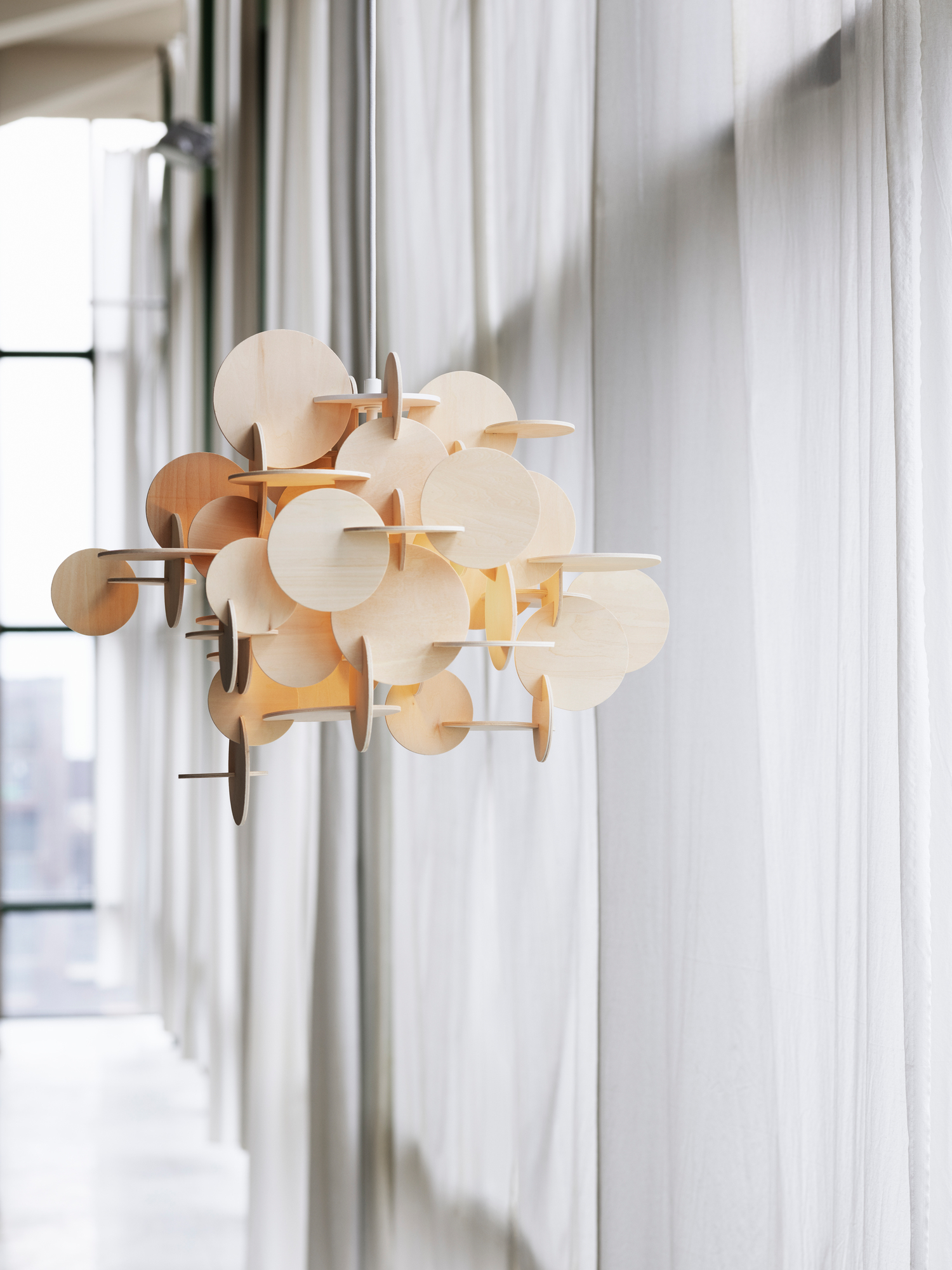 Bau Lamp Natur Pendelleuchte Normann Copenhagen Small