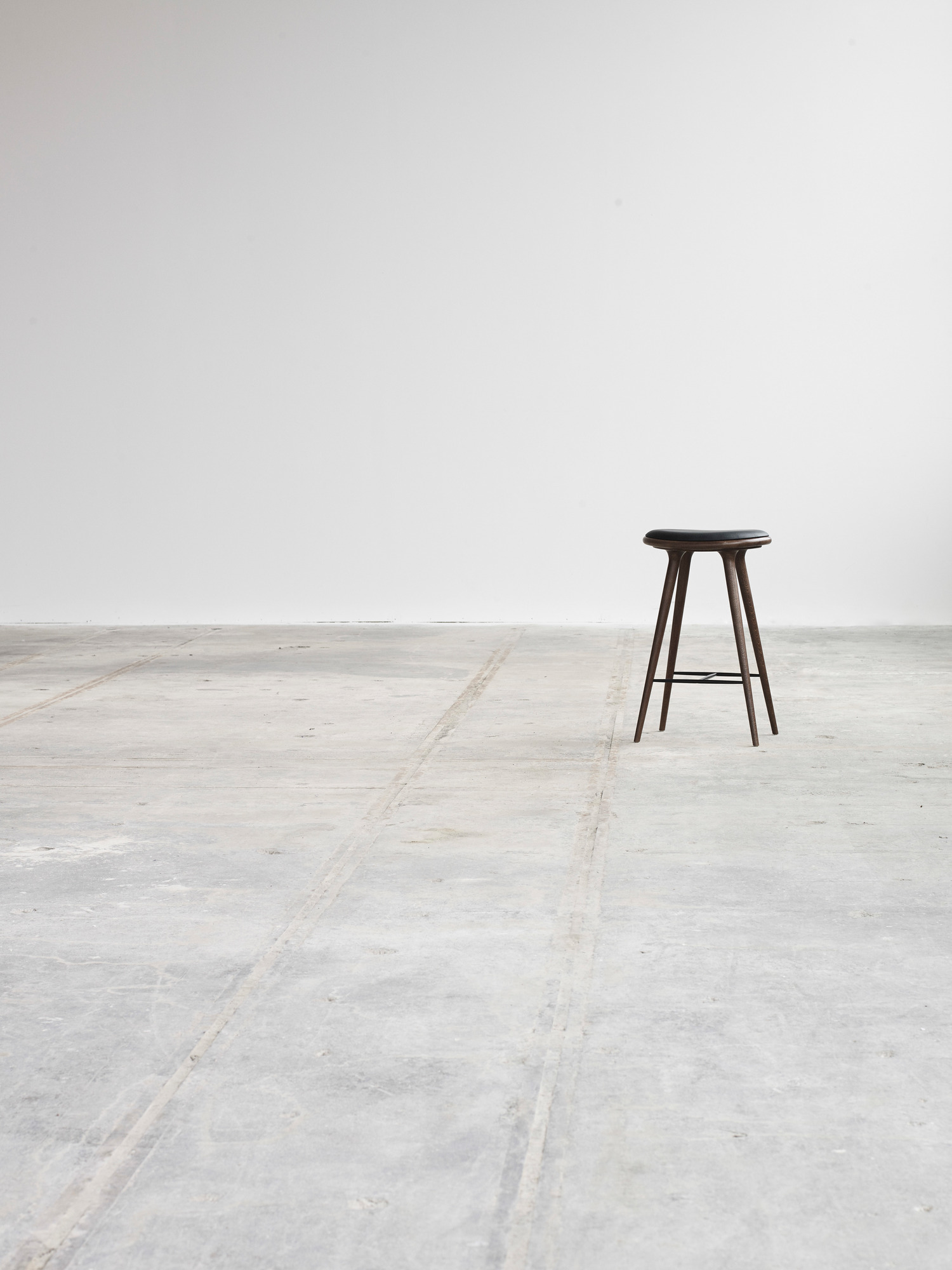 Stool Hocker / Barhocker Aluminium Mater