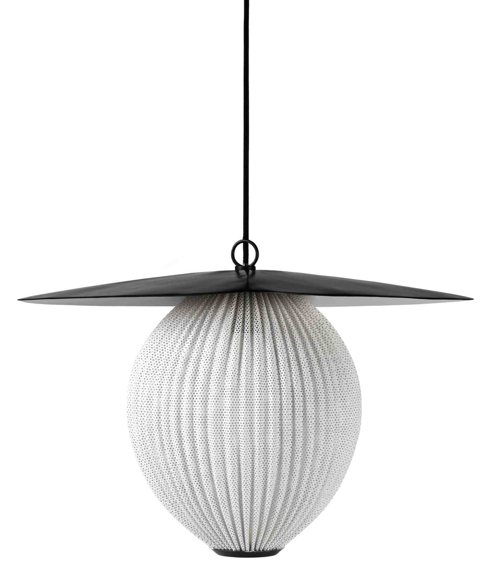 Satellite Pendant Lamp M Pendelleuchte Creme Gubi